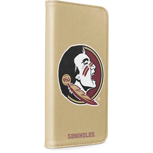 Florida State FSU Seminoles Logo iPhone 15 Pro Folio Case